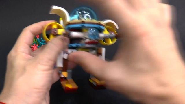 Friends Underwater walker LEGO 41378 alternative build review (A MOC)