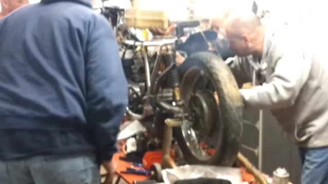 J&B MOTO's latest creation comes alive...