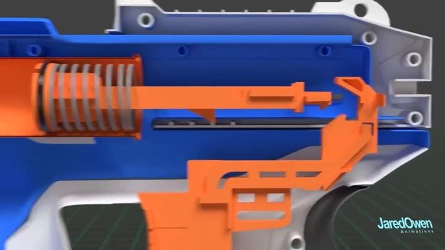 How does a Nerf Gun work