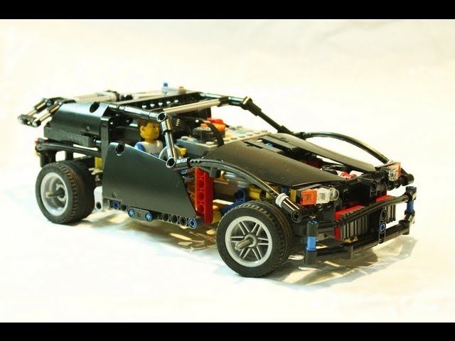 Indoor LEGO Black mamba drift & track