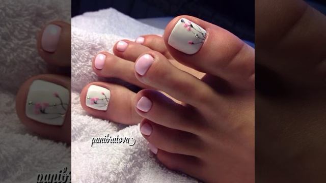 Trendy,stylish,elegant and stunning feet nail art designs