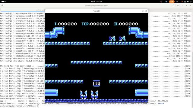 Подвижки в эмуляторе