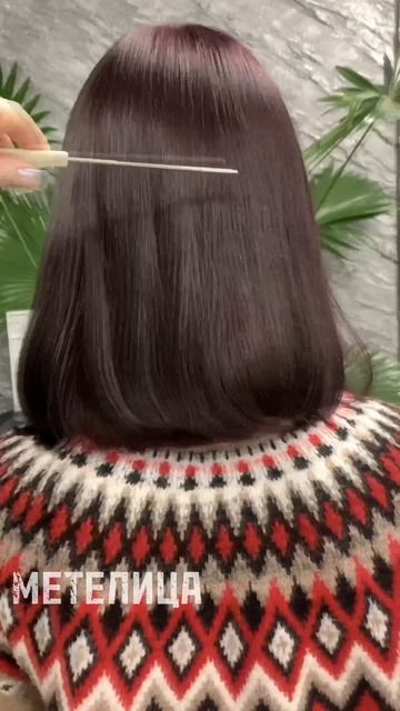 Колорирование и стрижка каре в Метелице