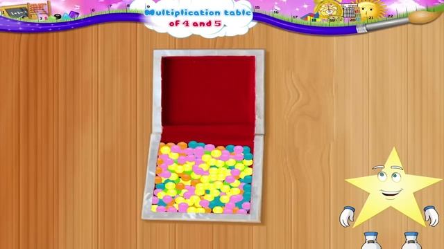 Learn Grade 2 - Maths - Multiplication table 4 and 5