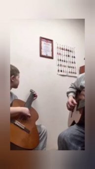 ДУЭТ.(ПОЛГОДА ЗАНЯТИЙ В МУЗЫКАЛЬНОЙ ШКОЛЕ ПОЗАДИ!)👏💐❤️