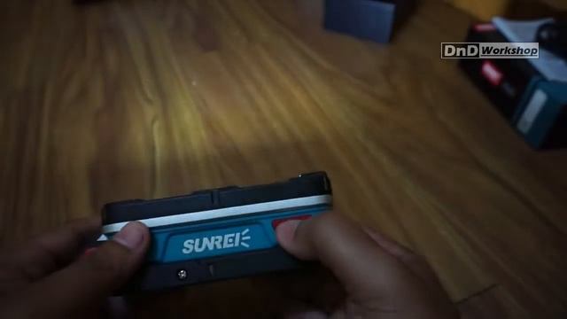 Sunrei V1000 Lampu Kerja dengan Fitur Canggih  - 1000 Lumens Handheld Cordless Working Light