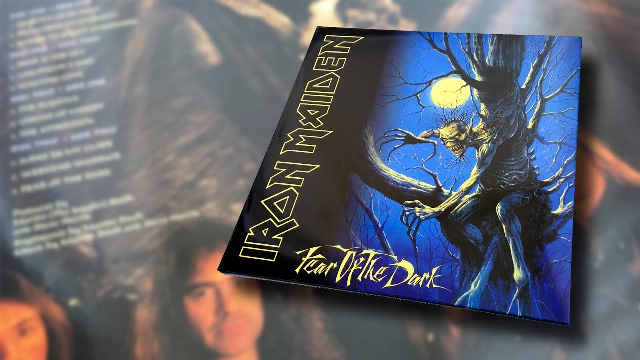 Iron Maiden. Fear Of The Dark. Gatefold. Blackl. 180 Gram. Vinyl unboxing