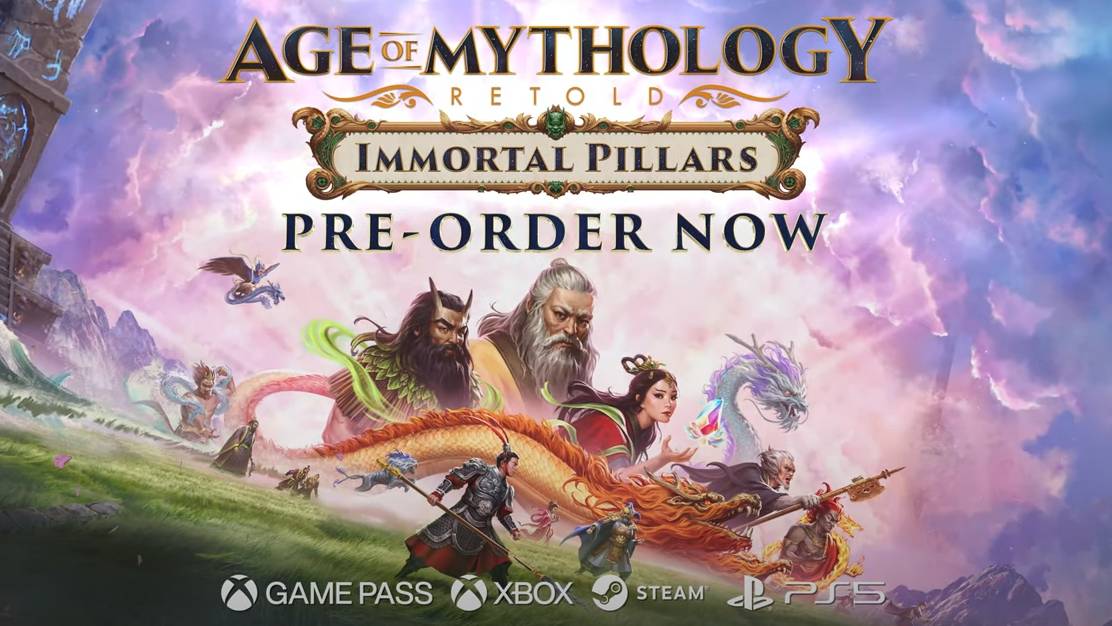 Age of Mythology Retold - Официальный трейлер Immortal Pillars