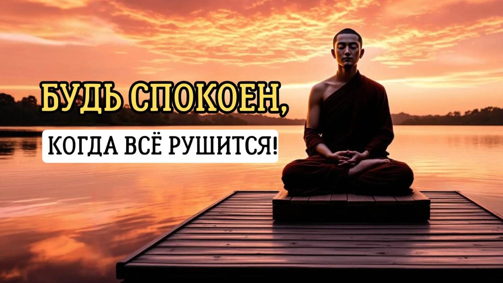 Как найти гармонию в мире хаоса? Буддийский секрет🧘♂️