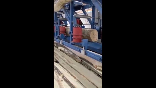 Линия лесопиления в Иркутской области
