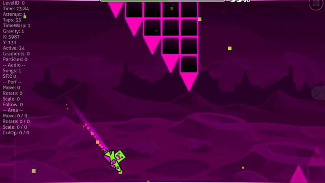 Complete walkthrough of my level - Neon Life! (ID:102,136,036)