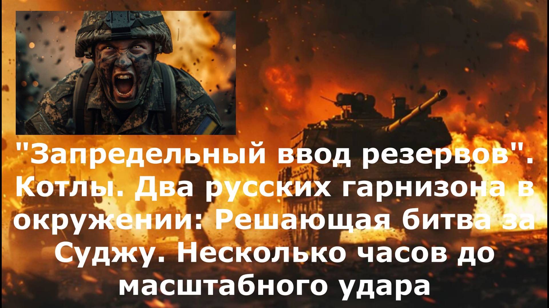 "Запредельный ввод резервов". Котлы. Два русских гарнизона в окружении: Решающая битва за Суджу. Нес