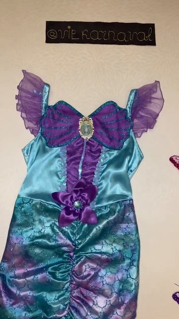 Русалочка Ариель принцесса Диснея Костюм Ариель карнавальные костюмы #shorts The Little Mermaid