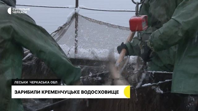 На Черкащині завершили цьогорічне зариблення Дніпра