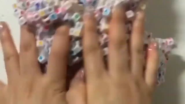 Слаймы с декором АСМР видео/Mixing Random Things Into Slime.
