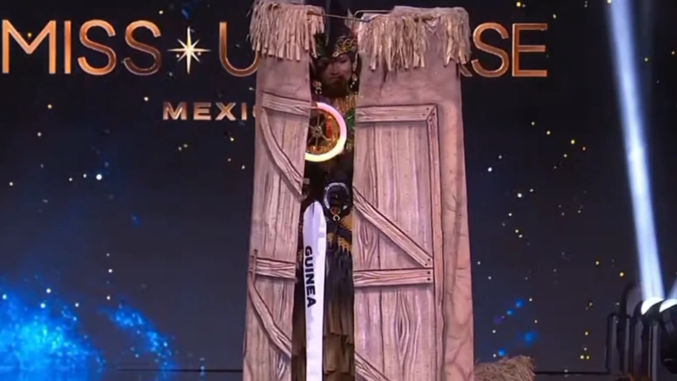 73 Miss Universe 2024 Guinea Saran Bah Гвинея Мисс Вселенная 2024 Национальный костюм