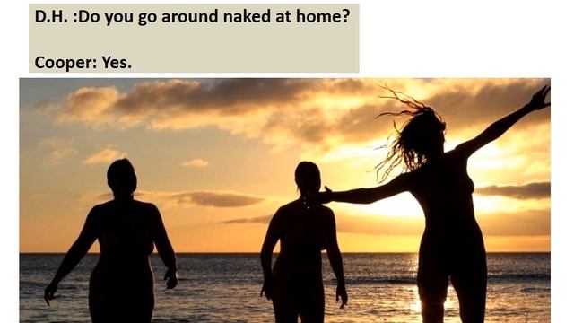 Interview with a Nudist !! - Cooper