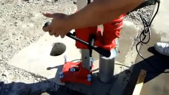 Kor-It 3 Speed K804 Hand-Held Core Drill & Stand