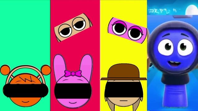 Неправильные глаза 👀 Неправильное тело Sprunki 3D Анимация