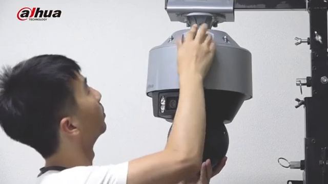 Dahua Dual PTZ Camera Installation