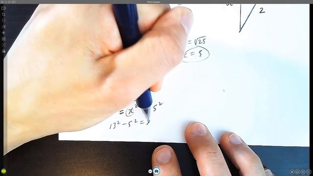 Pythagorean Theorem Practice Problems - Example 1