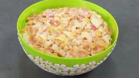 Уж очень Вкусный САЛАТ всего за 2 минуты! Всего 4 простых продукта в составе салата с мандаринами!
