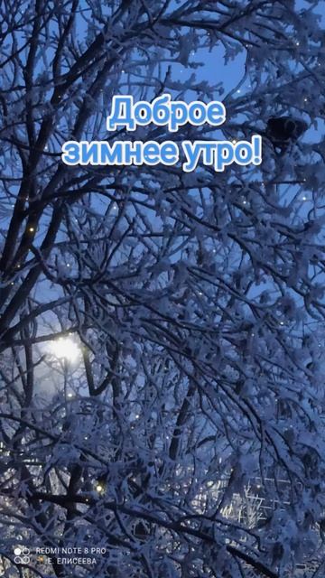 Доброе утро