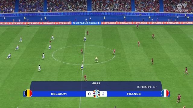FC 24 !!! EA Sports !!! UEFA EURO 2024 !!! Final !!! Match #7 !!! FRANCE VS BELGIUM !!!