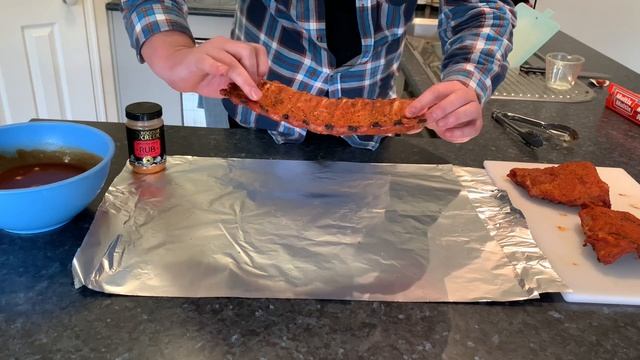 Pork Ribs on the Pit Boss Navigator 850 Pellet Smoker