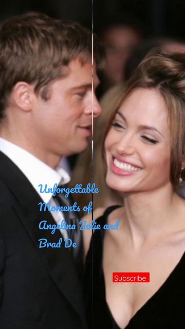 Angelina Jolie and Brad Pitt's Iconic Moments as Hollywood's Power Couple#shorts#Hollywood lovestor