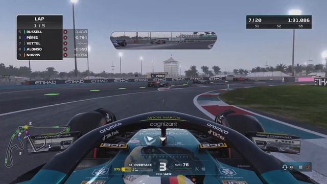 ERO Abu Dhabi Correct Pit Entry