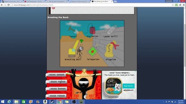 rocket gaming Live Stream of henry stickman