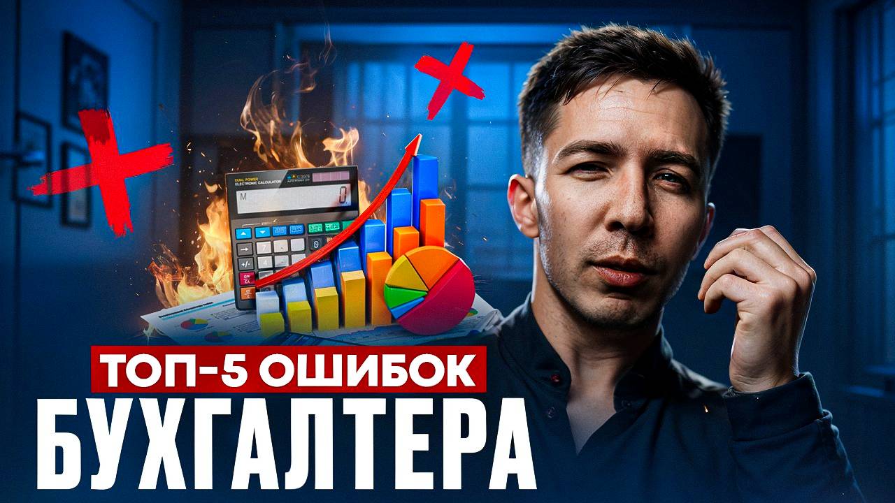 ТОП-5 ошибок бухгалтера, которые убивают бизнес