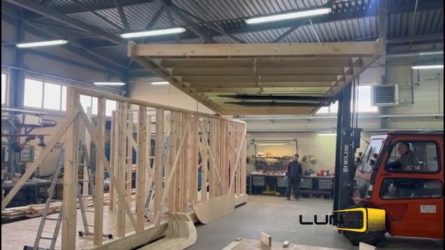 Производство капсульного дома LUNA SC-AC