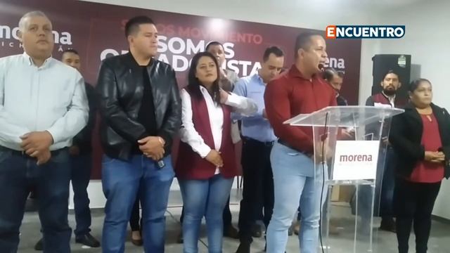 Alcalde de Santa Ana Maya se adhiere a MORENA