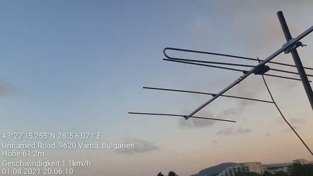 Turkish utility channels, reception in Albena, NE Bulgaria 4/6
