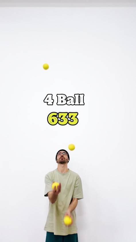 Juggling Trick - 633 😍 #jugglingballs #tricks #juggling #magic #jugglinglife