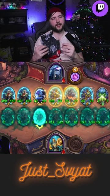 Нежить VS Мехи #hearthstonebattlegrounds #svat #just_svyat #хартстоун #heartstone #хардстоун