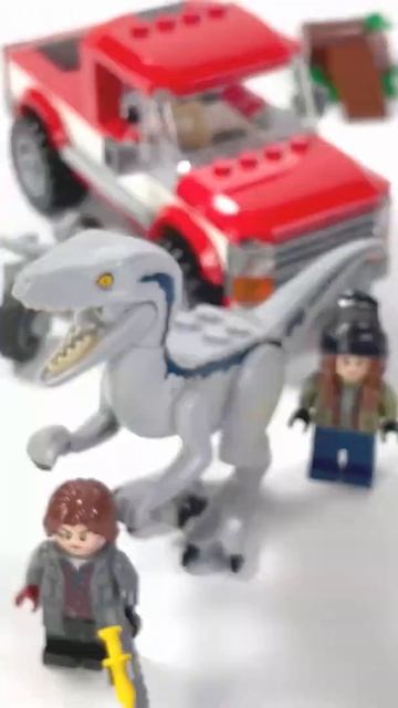 LEGO Jurassic World Dominion Blue & Beta Velociraptor Capture 76946 Set #Shorts