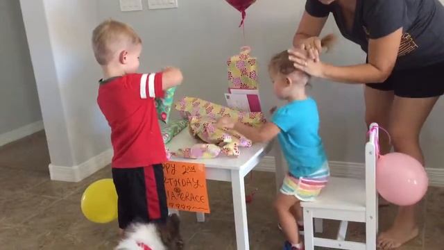 Lelia's Presents 2nd Birthday