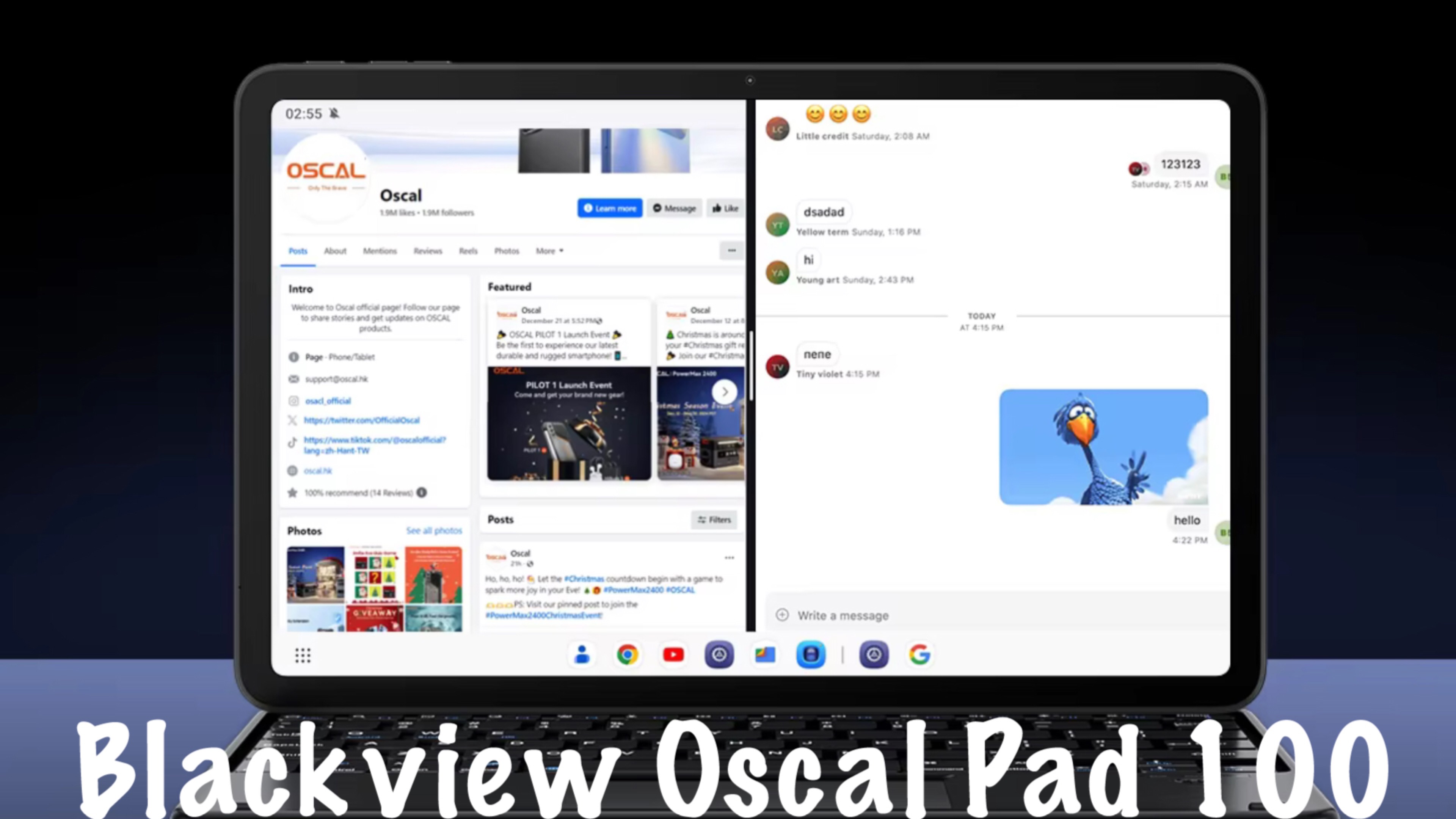 Blackview Oscal Pad 100 первый обзор на русском