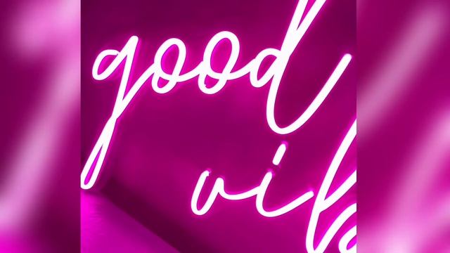 Good Vibes Only Pink Neon Sign l Elitist