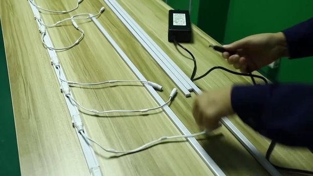 video for magnetic install led aluminum profile