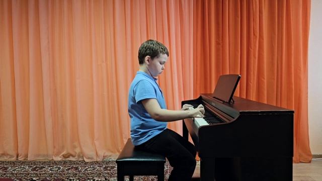 Воропаев Александр 8 лет, Белорусская полька "Янка"
