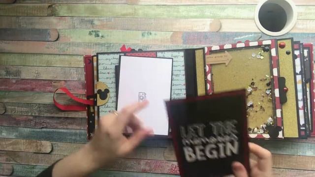 Say Cheese mini album with camera box!