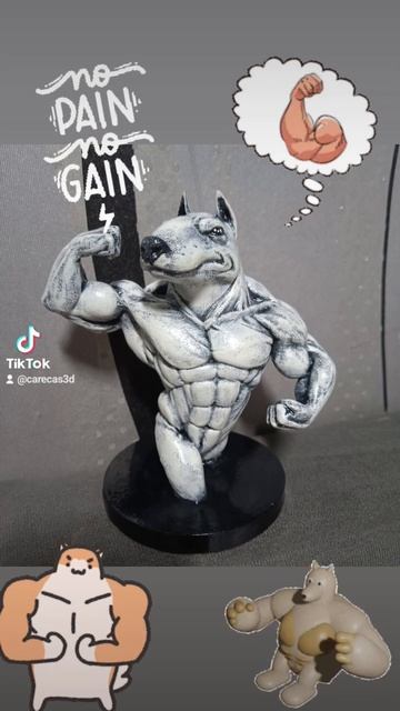 Bull Terrier Bodybuilder