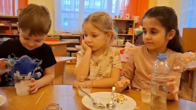 Опыт по выращиванию кристаллов