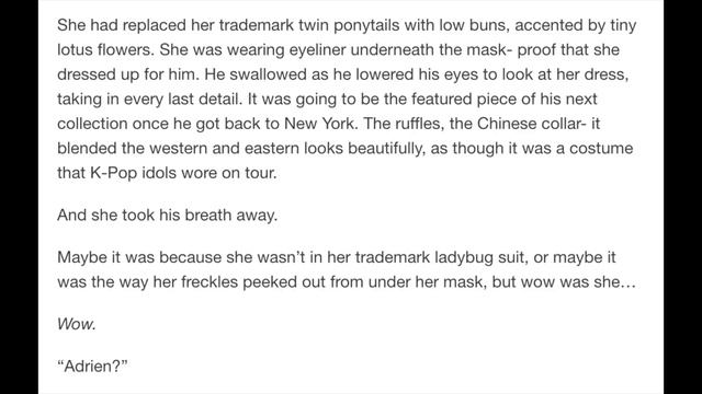 What a Catch! - Part 9 (A Miraculous Ladybug Fanfiction)
