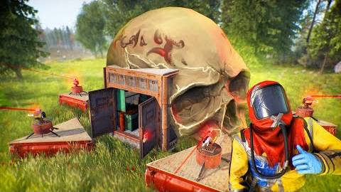 ЧЕРЕП-СОКРОВИЩНИЦА! Самая Лучшая База для Выживания в Rust раст