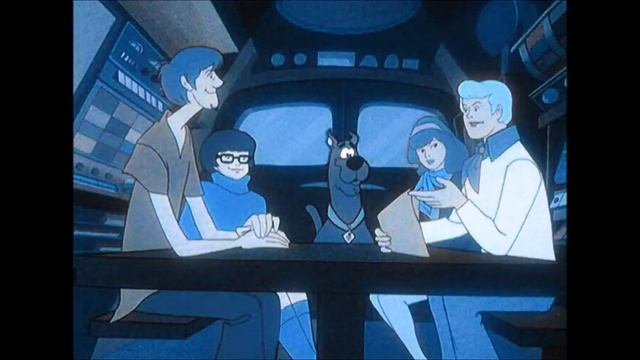 "Good Morning Starshine" starring Daphne Blake, Scooby Doo (and Oliver too.)